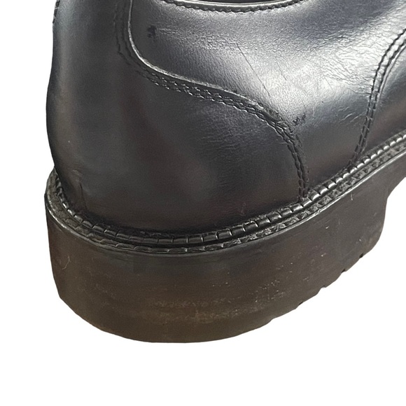 Johnston Murphy Mens Size9 Shoes Black Leather Plain Toe Oxford Dress Casual main image 5